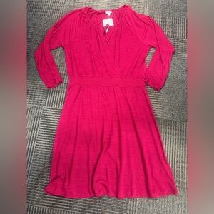 NWT LuLaRoe Jody Magents Long Sleeve Dress Sz XL